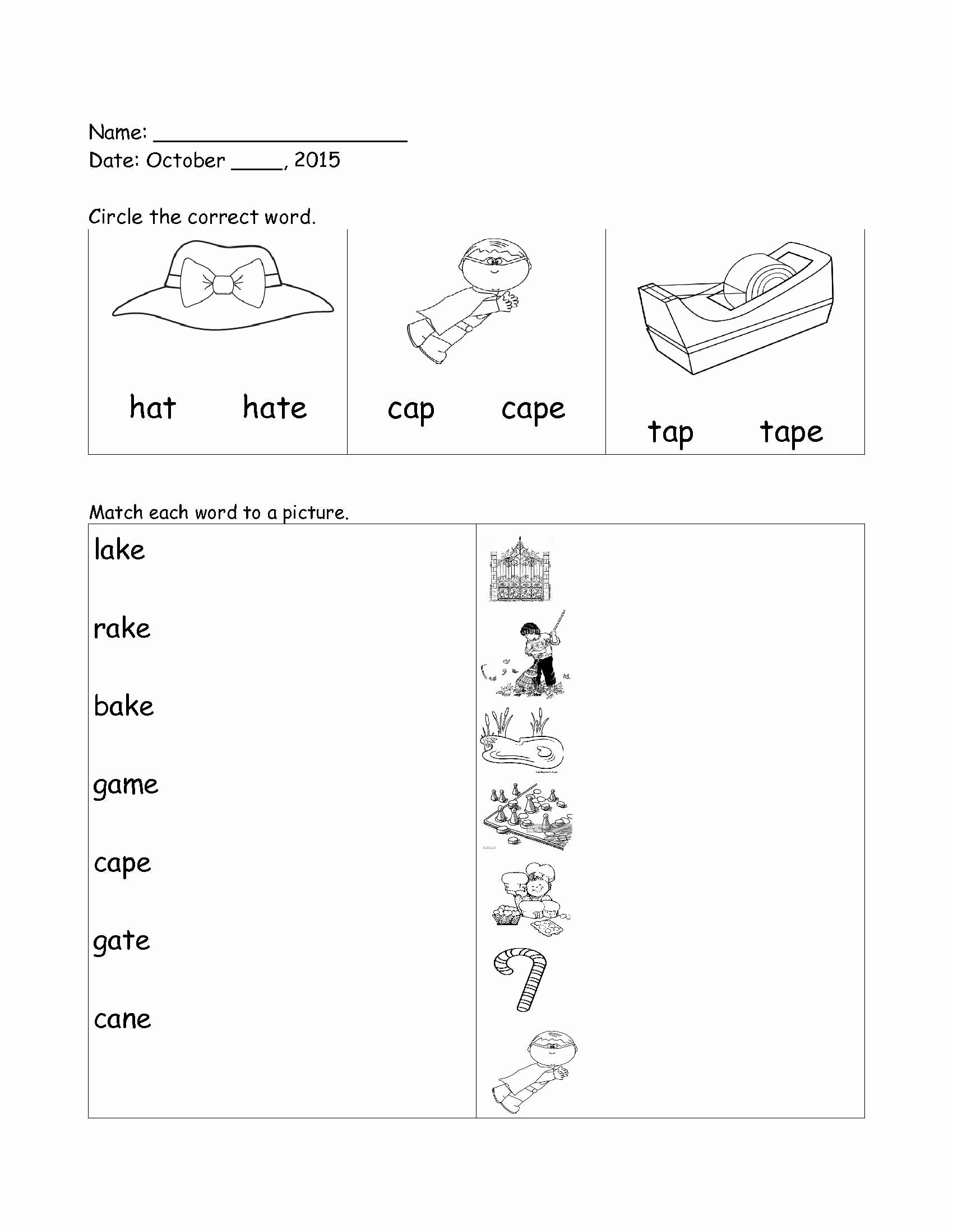 Long Vowel Worksheets Pdf Inspirational First Grade Long Vowel sounds Worksheets Pdf – Learning
