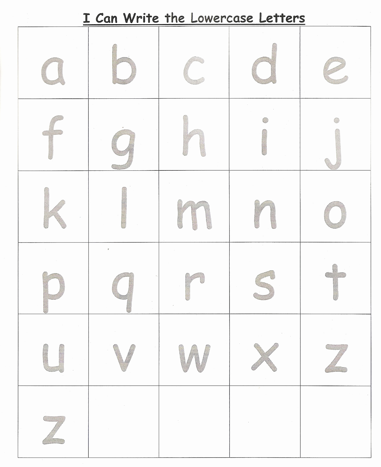Lowercase Alphabet Tracing Worksheets Unique Alphabet Tracing Sheets