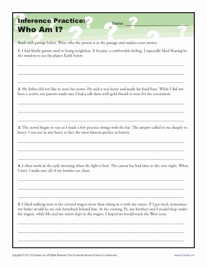 Making Inferences Worksheets 4th Grade Best Of Inference Worksheets 4th Grade thekidsworksheet