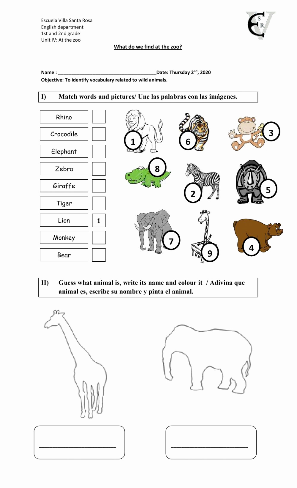 Mammals Worksheets for 2nd Grade Fresh 20 Mammals Worksheets for 2nd Grade