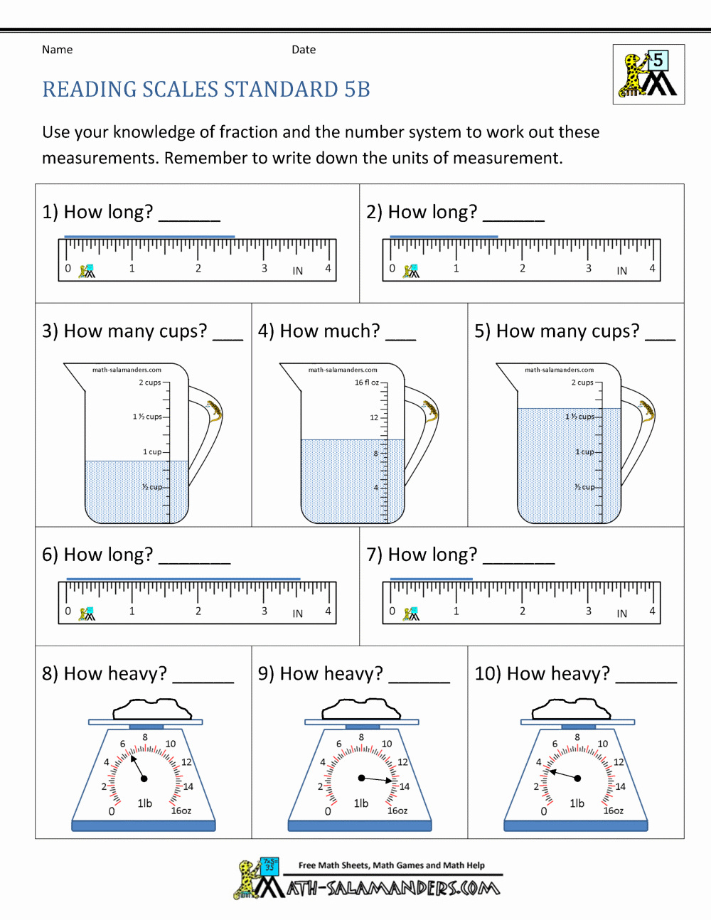 Math Conversion Worksheets 5th Grade Awesome 30 5th Grade Math Conversions Worksheet Free Worksheet