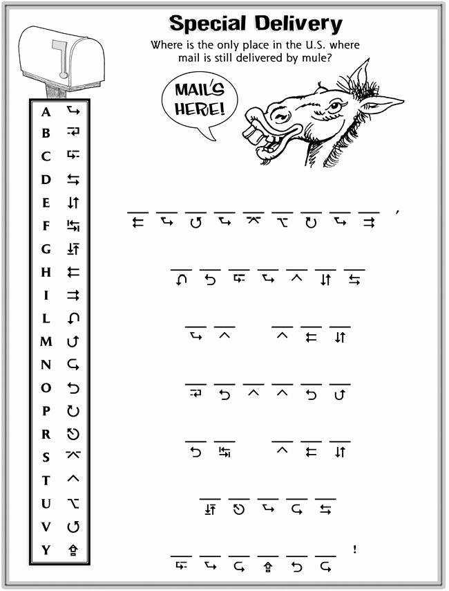 Math Secret Code Worksheets Elegant 20 Free Printable Secret Code
