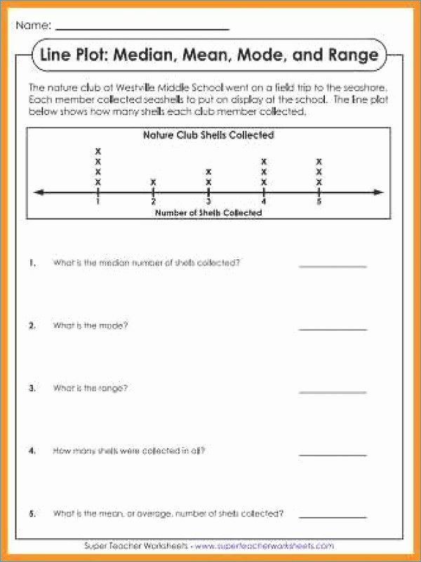 Mean Mode Median Worksheets Luxury Mean Median Mode Range Worksheets with Answers