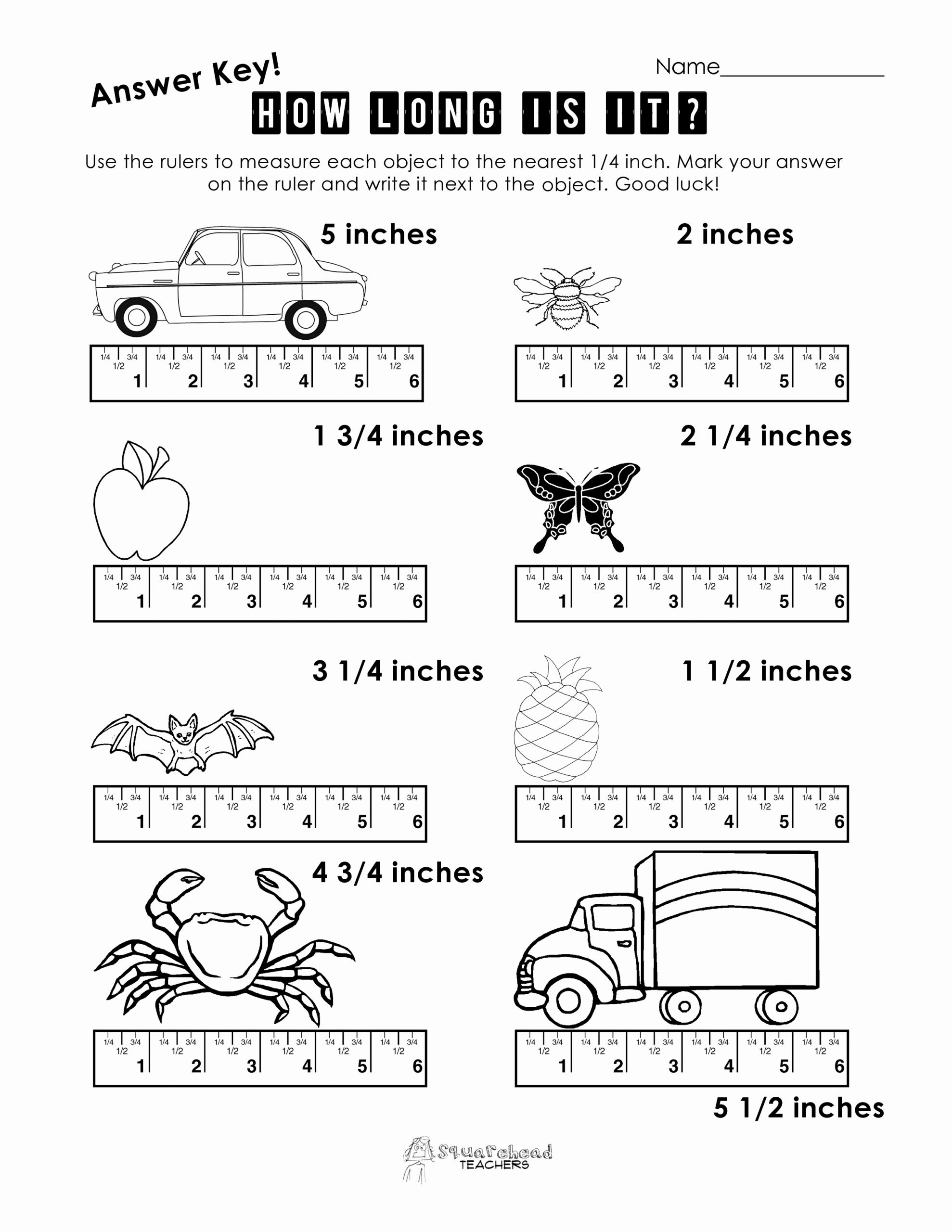 Measurement Estimation Worksheets Beautiful 11 Best Of Kindergarten Measurement Worksheets Free