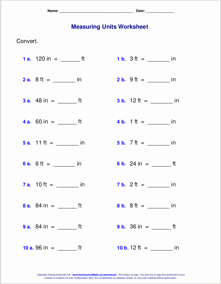 Measurement Worksheets for 3rd Grade Unique Free Grade 3 Measuring Worksheets