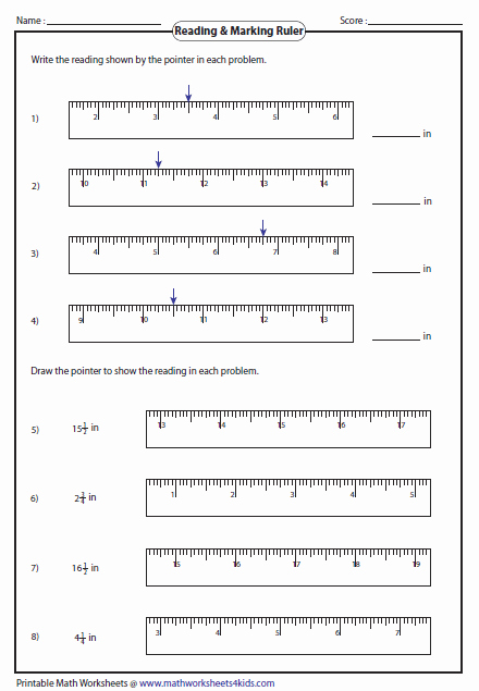 Measuring In Inches Worksheets Best Of Measuring Length Worksheets
