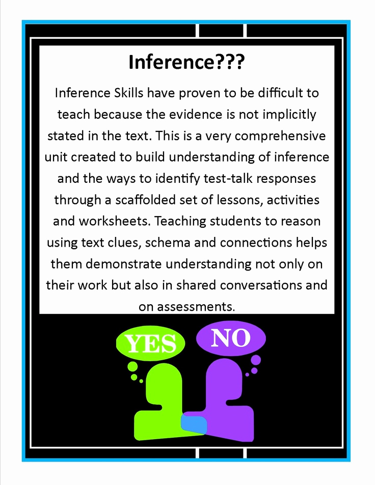 Middle School Inference Worksheets Best Of 45 Best Teaching Inference Skills to Middle Schoolers