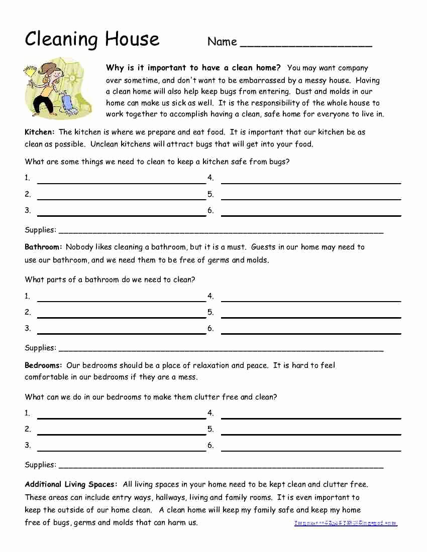 Middle School Life Skills Worksheets Lovely Professionally 20 Middle School Life Skills Worksheets