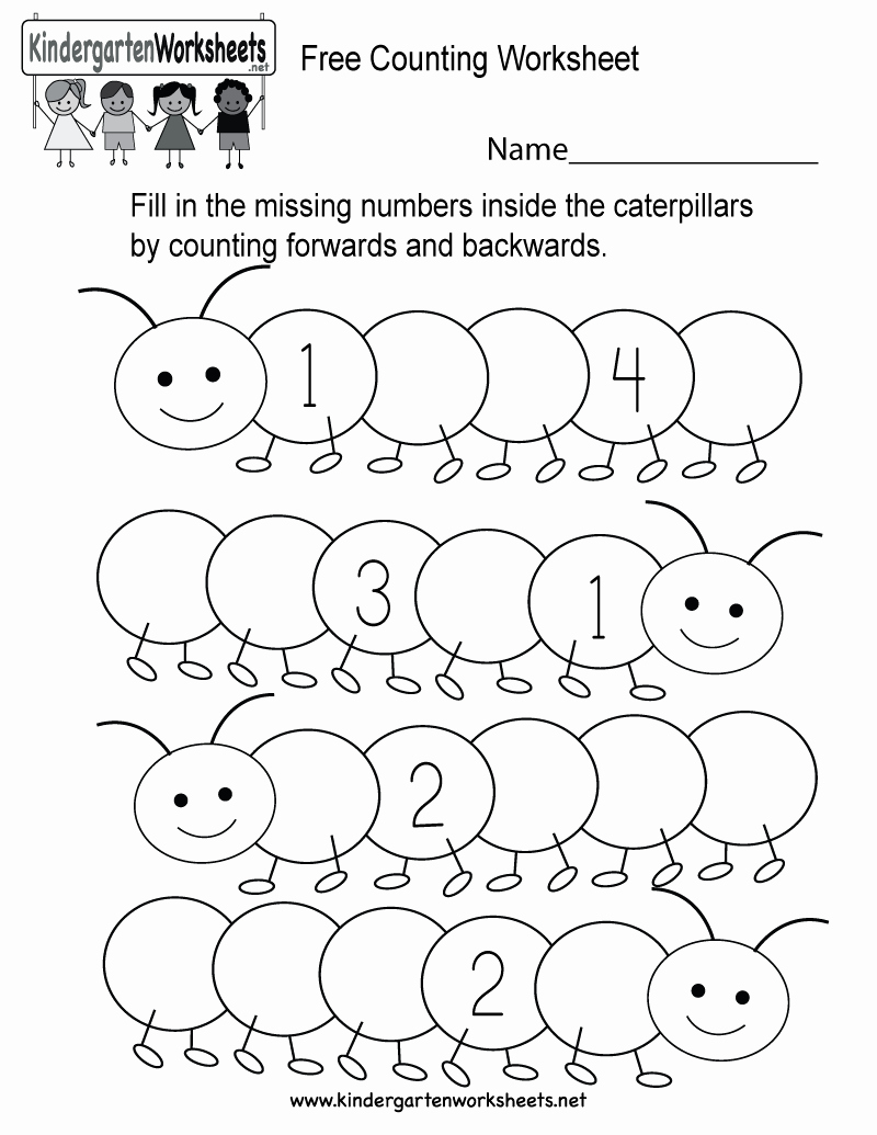 Missing Number Worksheets Kindergarten Lovely This is A Cute Missing Numbers Worksheet Kindergarteners