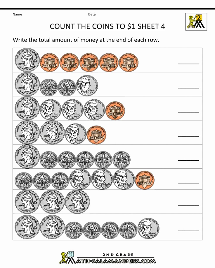 Money Worksheets 3rd Grade Unique Free Printable 3rd Grade Math Money Worksheets Di 2020