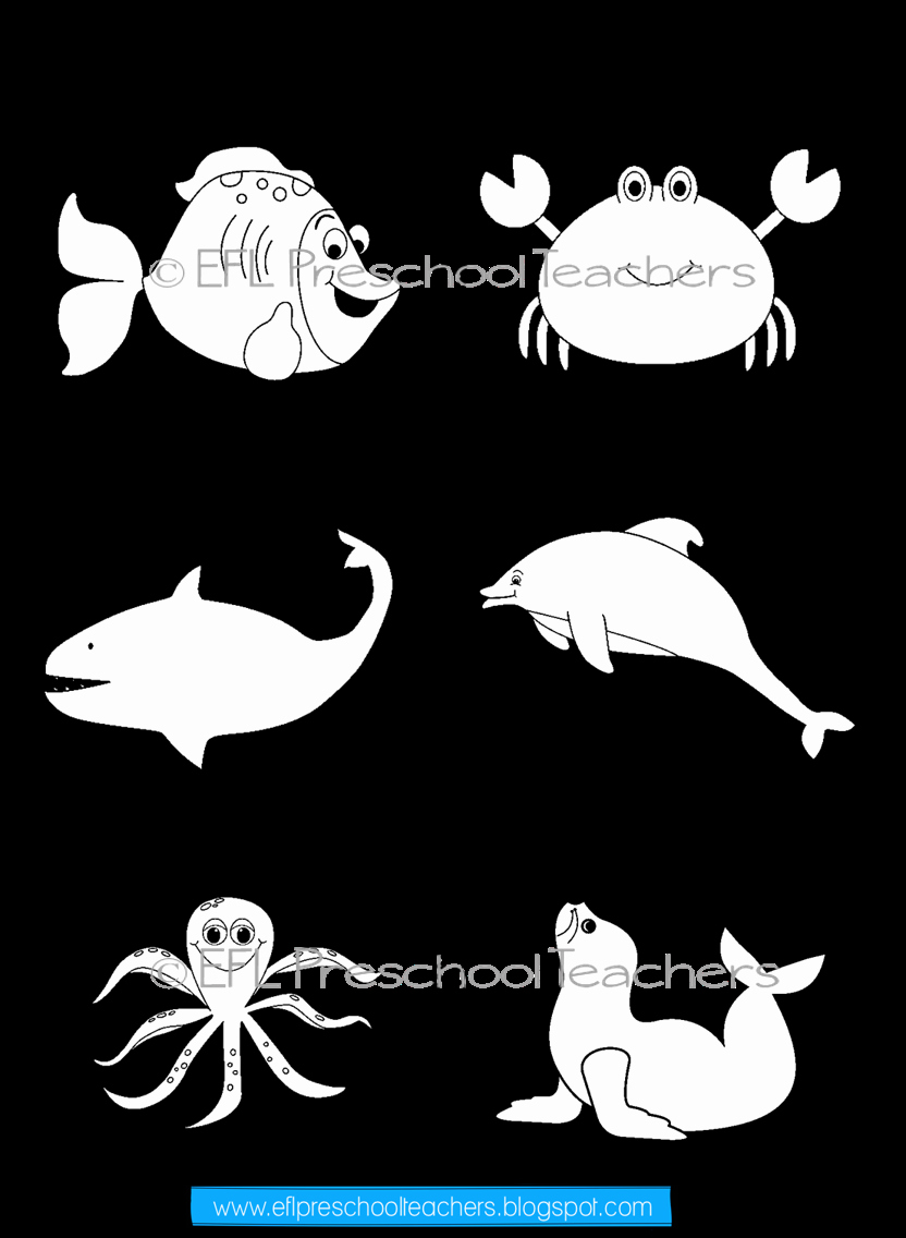 Ocean Worksheets for Preschool Inspirational Sea Animals Ocean theme for Preschool Ell