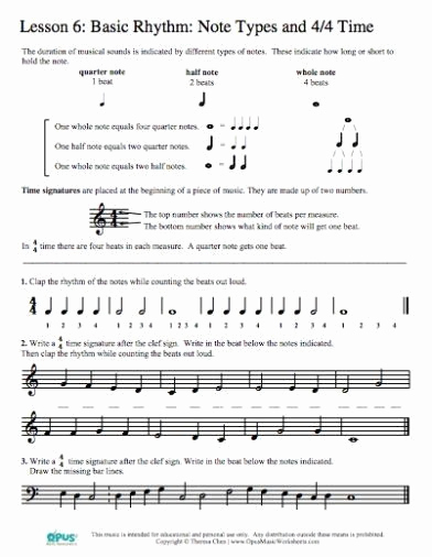 Opus Music Worksheets Answers Inspirational 20 Opus Music Worksheets Answers