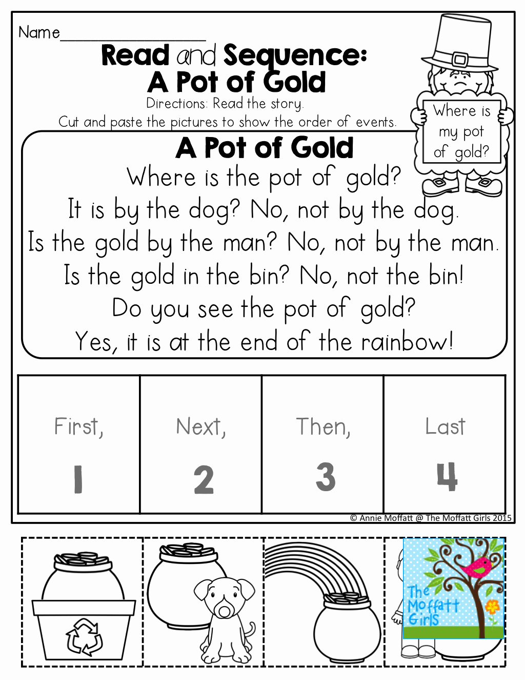 Order Of events Worksheets Awesome March Fun Filled Learning