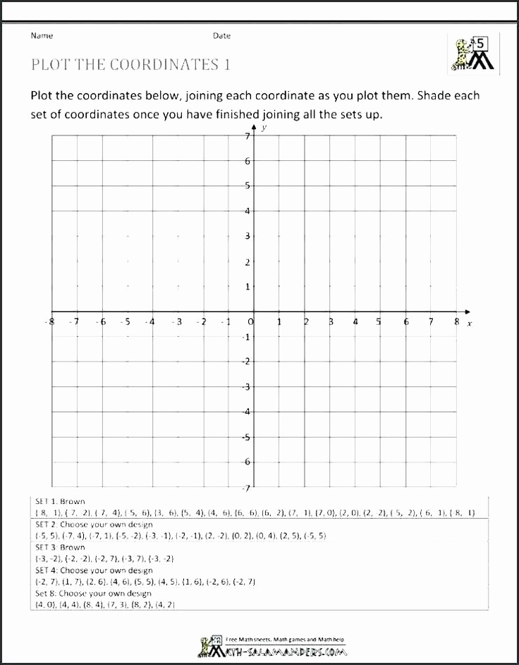 Ordered Pairs Worksheets Best Of ordered Pairs Worksheet 5th Grade 6th Grade Math
