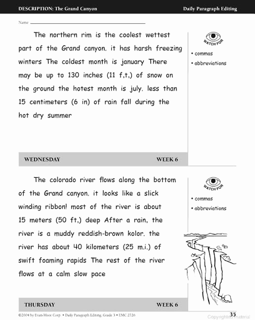 Paragraph Editing Worksheet Fresh Printables Paragraph Editing Worksheets Messygracebook