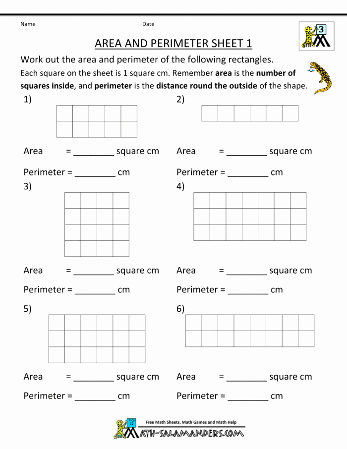 Perimeter Worksheet for 3rd Grade Fresh Perimeter Worksheets 3rd Grade