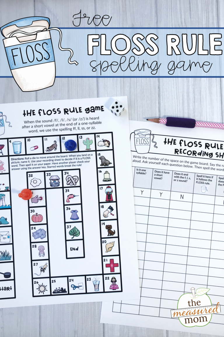 Phonics Floss Rule Worksheet Unique Free Floss Rule Activity Intervention