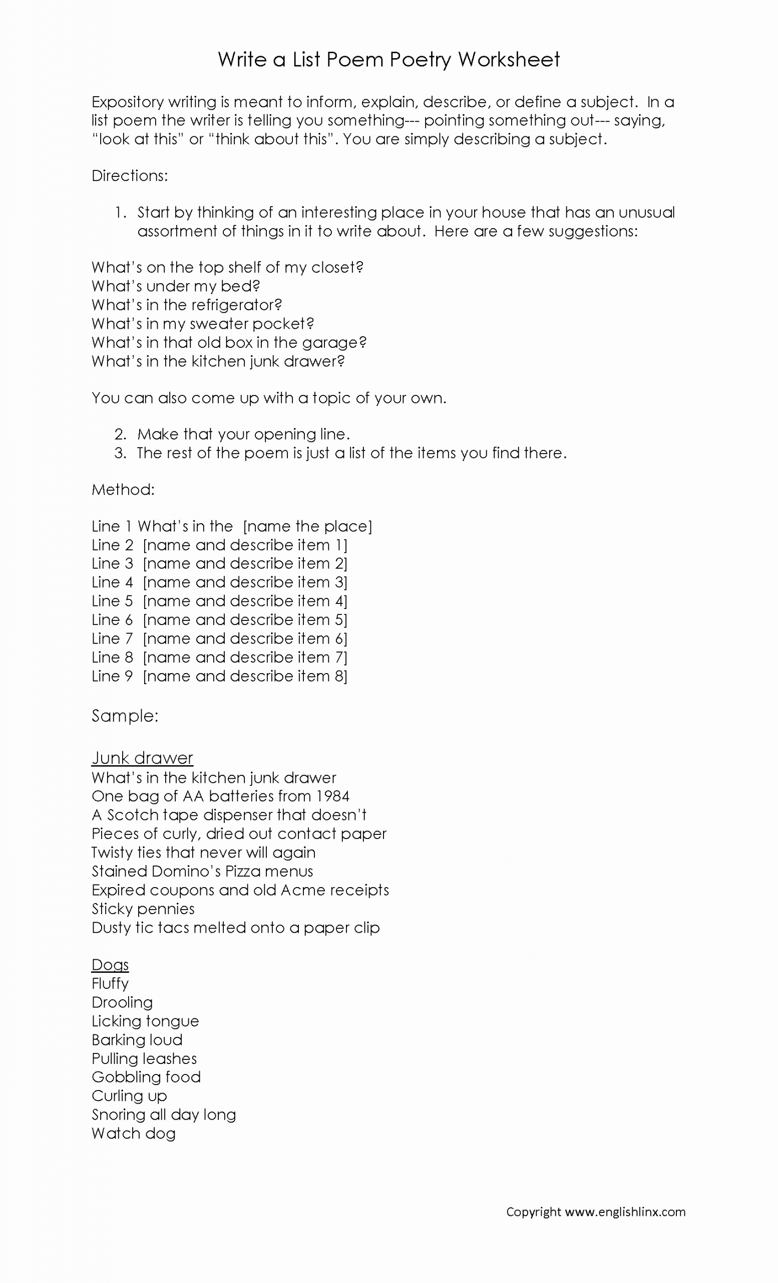 Poetry Practice Worksheets Lovely Writing Worksheets