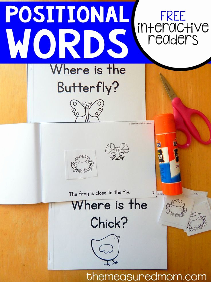 Positional Words Worksheets for Preschool Elegant Free Positional Words Activity