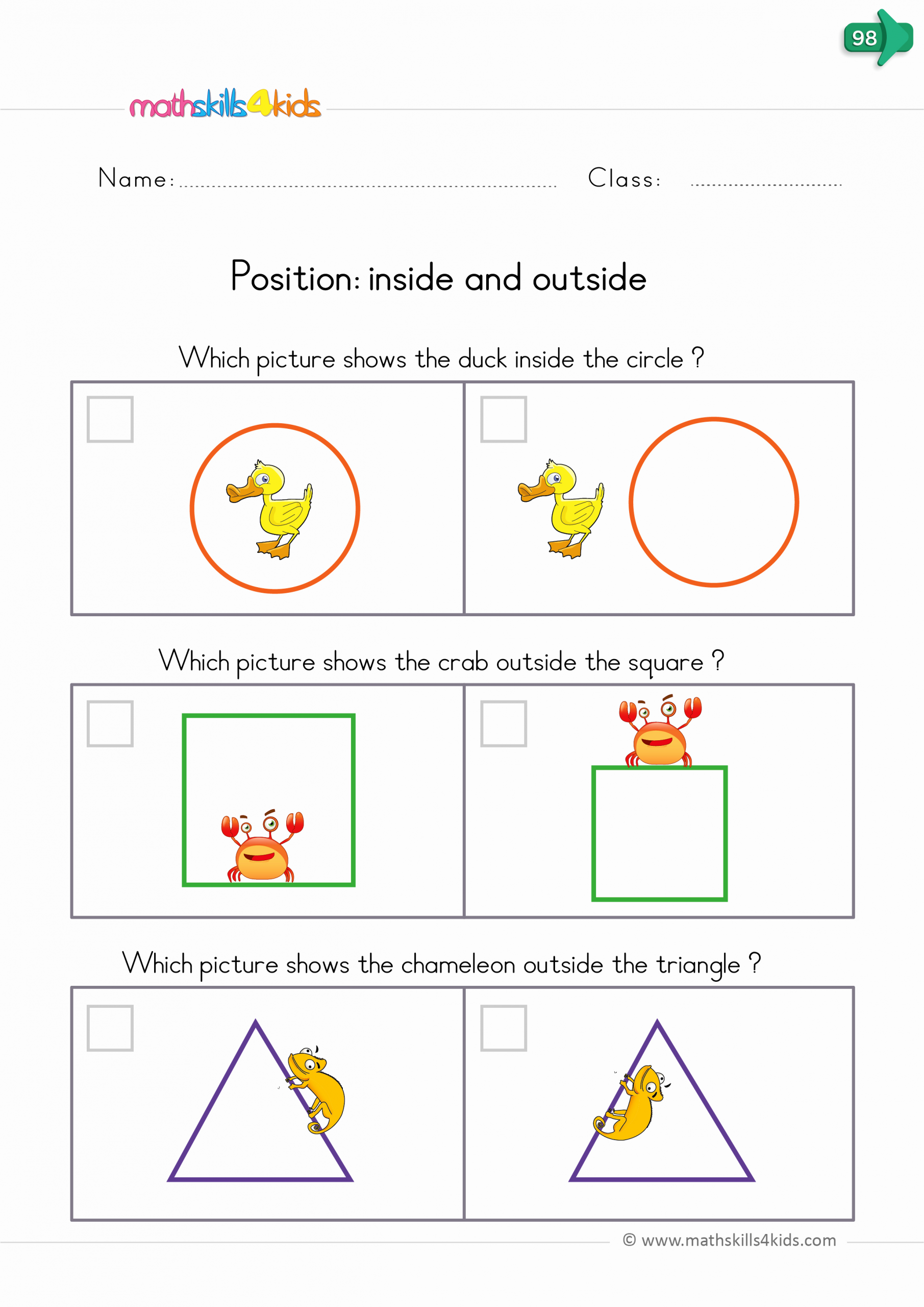 Positional Words Worksheets for Preschool Elegant Position Worksheets for Kindergarten