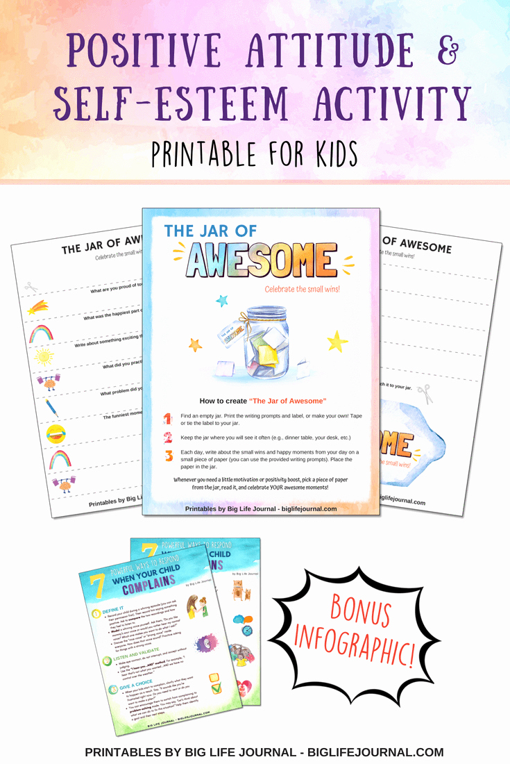 Positive Self Esteem Worksheets Best Of 7 Powerful Ways to Respond when Your Child Plains