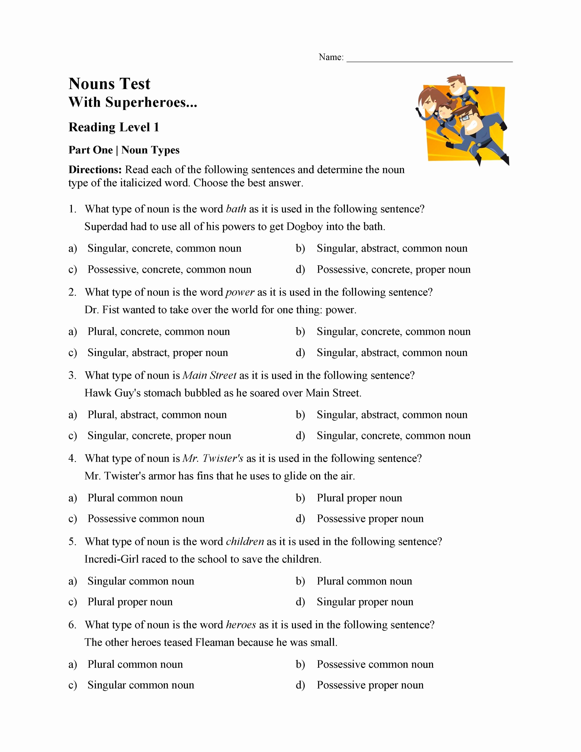 Possessive Pronouns Worksheet 3rd Grade Awesome 20 Possessive Pronouns Worksheet 3rd Grade