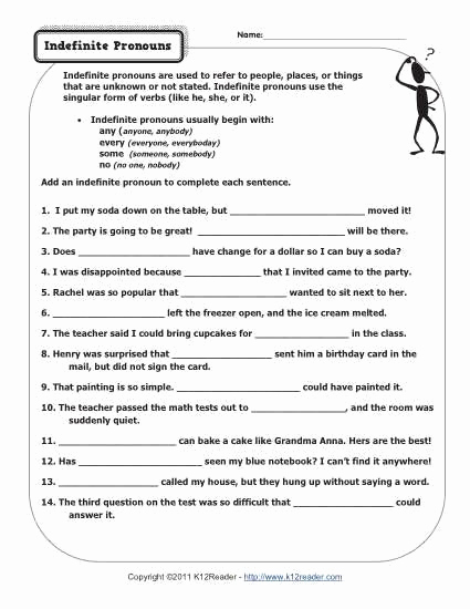 Possessive Pronouns Worksheet 5th Grade Best Of 20 Possessive Pronouns Worksheet 5th Grade