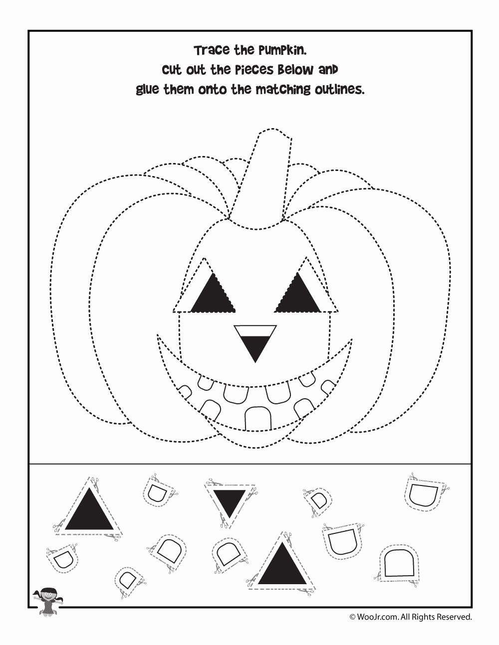 Preschool Halloween Worksheets Free Inspirational Preschool Halloween Worksheets