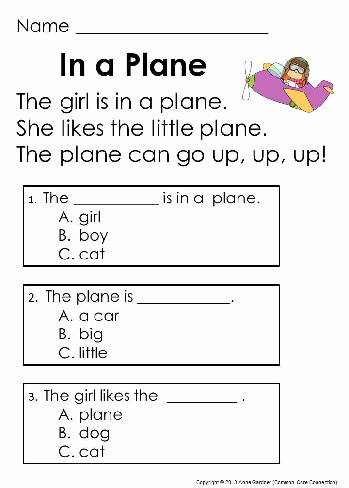 Printable First Grade Reading Worksheets Elegant Printable First Grade Reading Worksheets In 2020