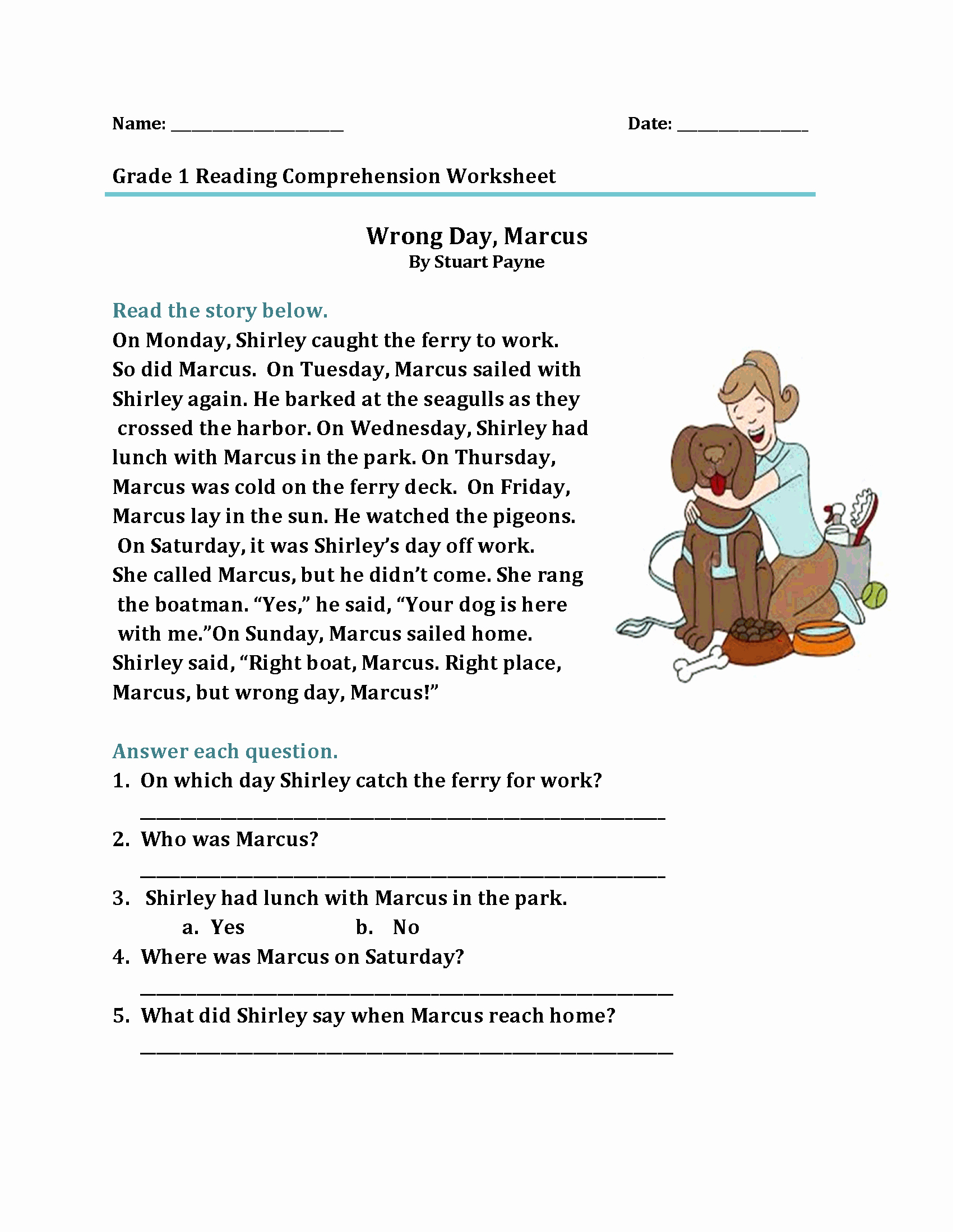 Printable First Grade Reading Worksheets Fresh 1st Grade Reading Worksheets Best Coloring Pages for Kids