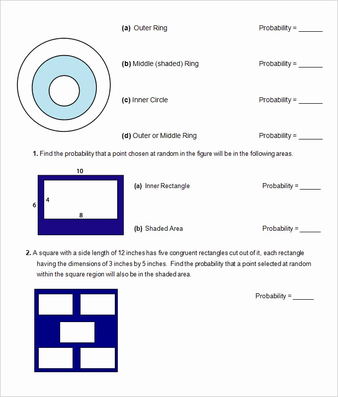 Probability Worksheets High School Pdf Unique 16 Sample High School Geometry Worksheet Templates