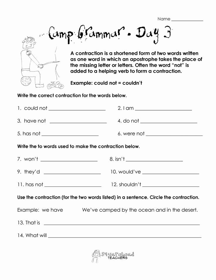Proofreading Worksheets 3rd Grade Elegant Grammar Worksheet 3rd Grade Printable Grammar Worksheet