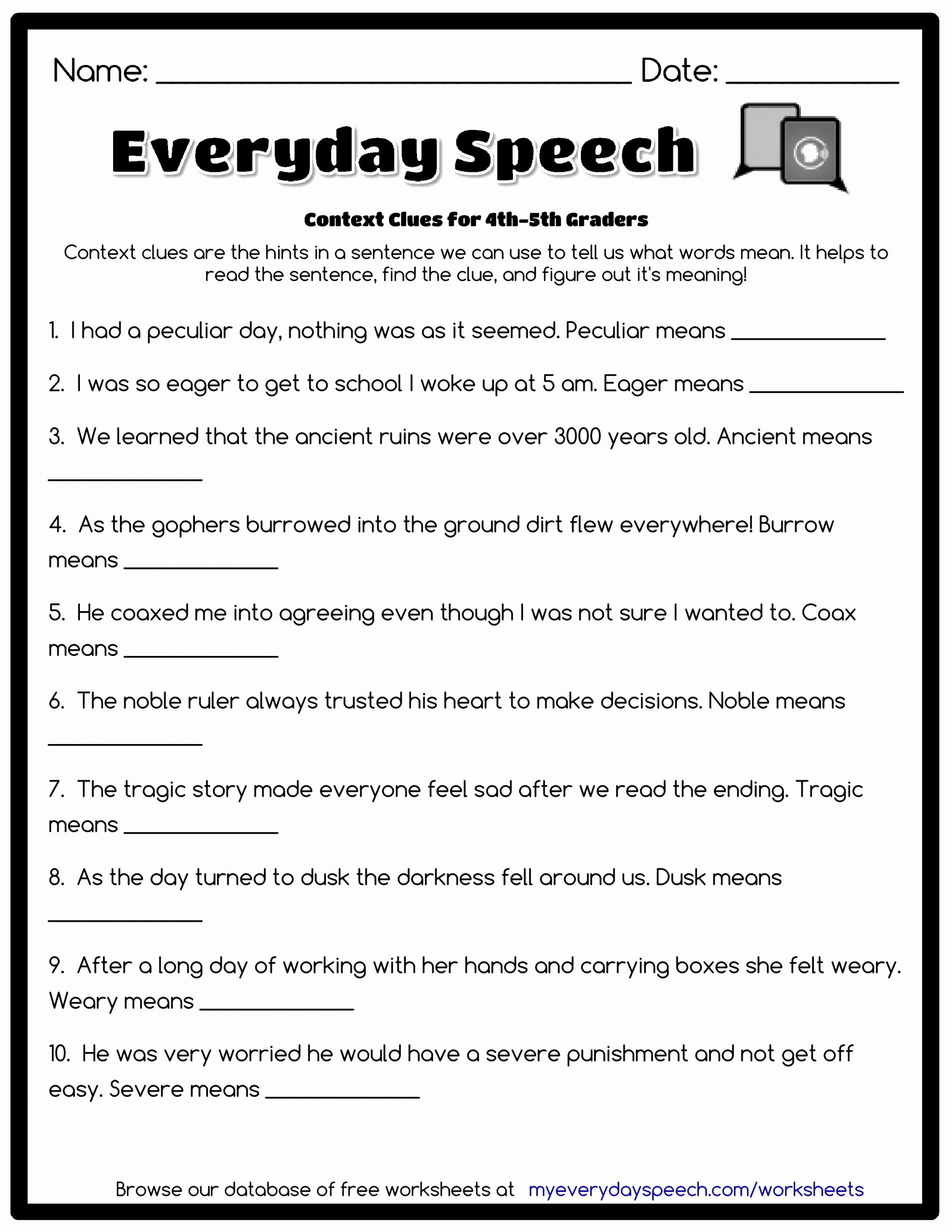 Proofreading Worksheets 3rd Grade New Free Printable Third Grade Grammar Worksheets