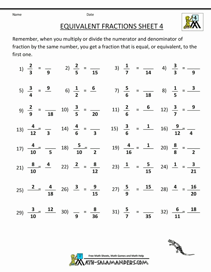 Quotation Worksheets 4th Grade Beautiful 4th Grade Fractions Worksheets for Download Free 4th