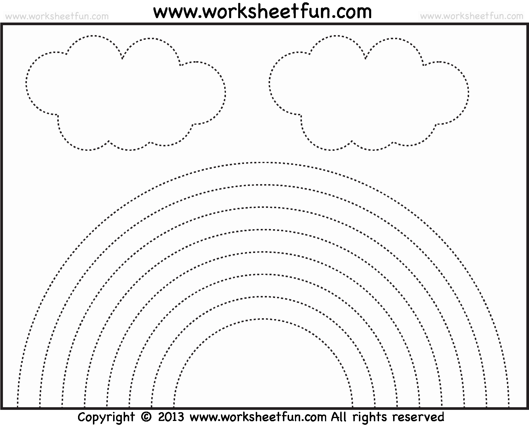 Rainbow Worksheets Preschool Lovely Crafts Actvities and Worksheets for Preschool toddler and