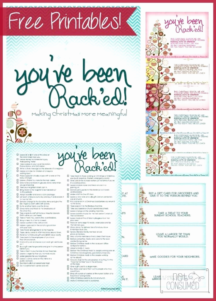 Random Acts Of Kindness Worksheets Beautiful Random Acts Of Christmas Kindness Free Printable Pack