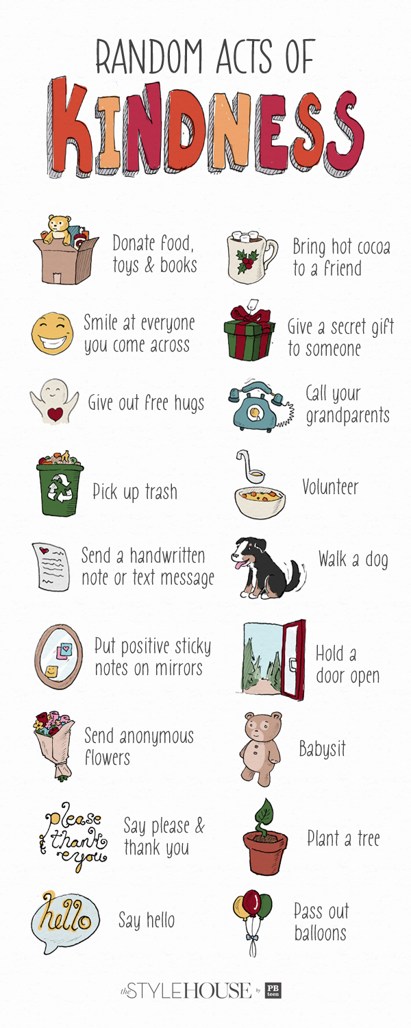 Random Acts Of Kindness Worksheets Elegant Random Acts Of Kindness On World Kindness Day Pottery Barn