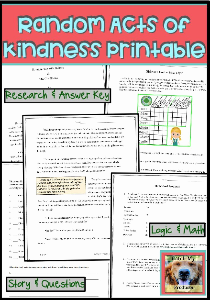 Random Acts Of Kindness Worksheets New Random Acts Of Kindness Activities