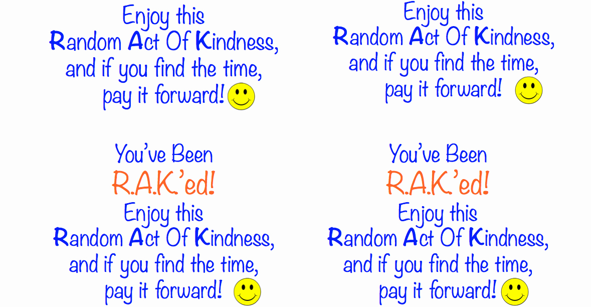 Random Acts Of Kindness Worksheets Unique Random Act Of Kindness Printable – Simplesolutionsdiva