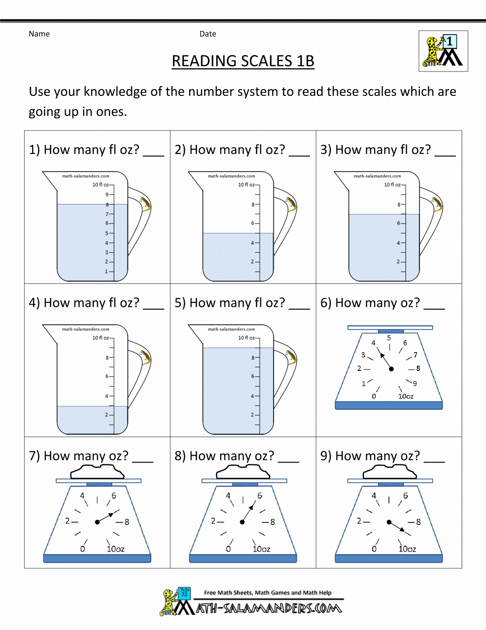 Reading Scales Worksheets Beautiful Reading Scales Ks2 Year 6 Reading Scales Worksheets