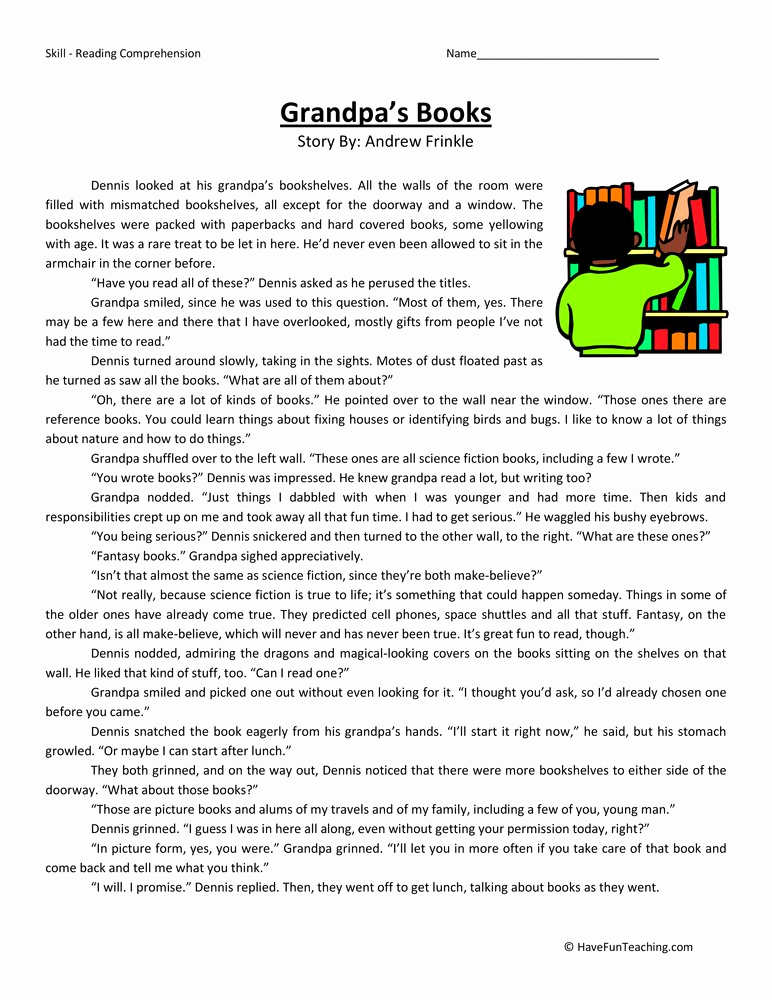 Reading Worksheets 5th Grade Lovely Resources Fifth Grade Reading