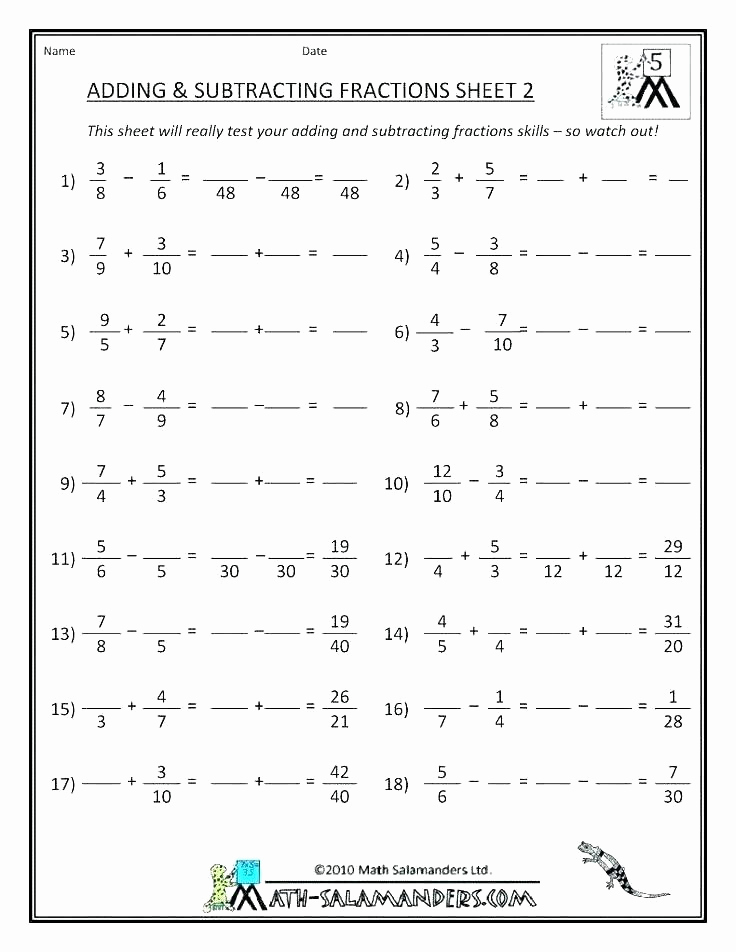Regrouping Fractions Worksheet Luxury 25 Regrouping Fractions Worksheet