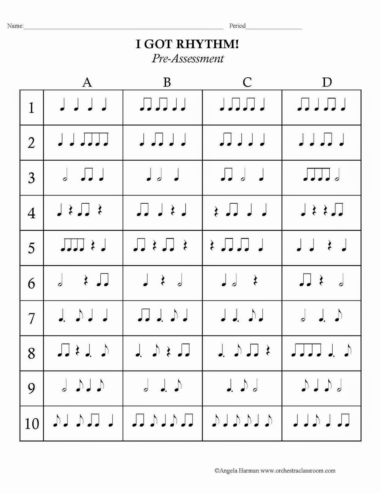 Rhythm Worksheets for Band Beautiful Check Out This Awesome Rhythm Resource for Your Music