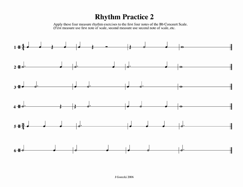 Rhythm Worksheets for Band Inspirational Rhythm Stu S
