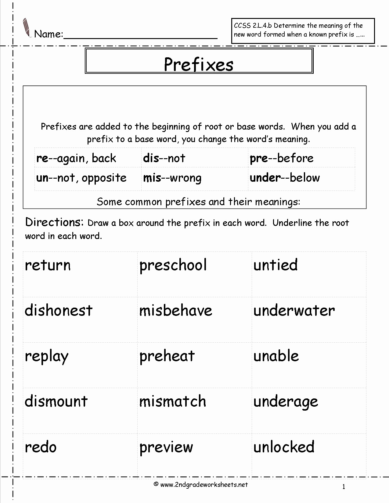 Root Word Worksheets 4th Grade Fresh 10 Best Of Root Words 4th Grade Worksheets Prefix