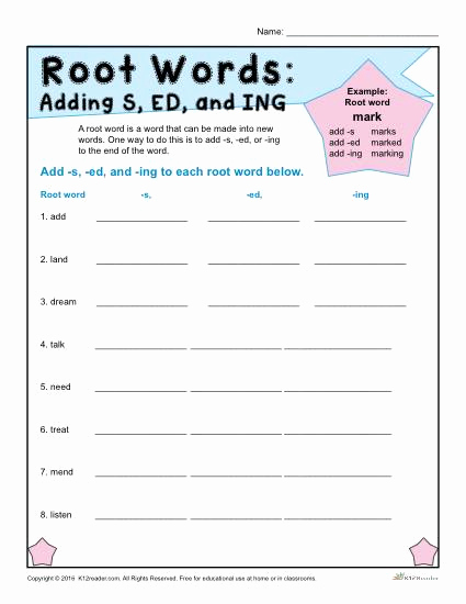 Root Word Worksheets 4th Grade Unique 4th Grade Worksheets Word Root – Worksheets Samples