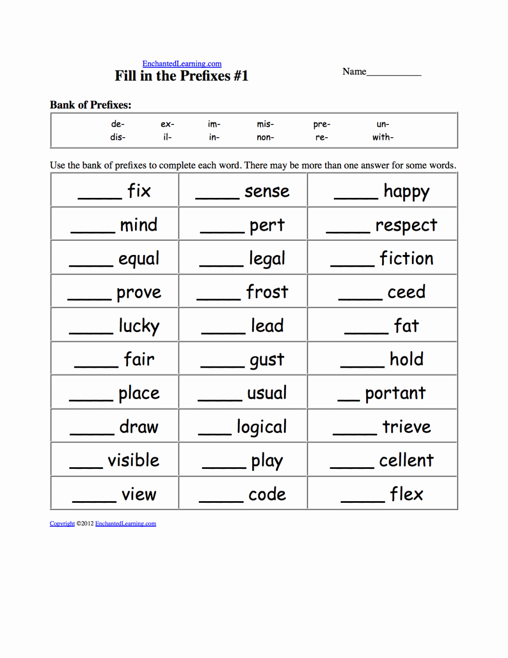 Root Words Worksheet 5th Grade Best Of 5th Grade Prefixes and Suffixes Worksheets with Answers