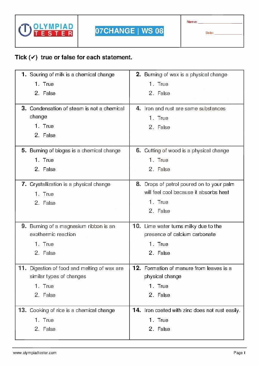 Science 7th Grade Worksheets Unique 7th Grade Science Worksheets Pdf