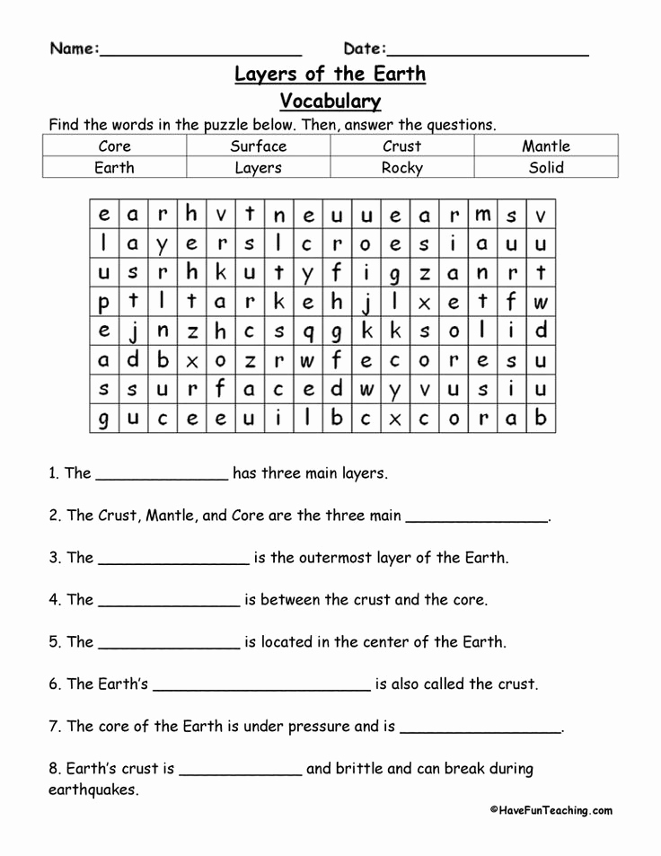 Science Worksheets for 5th Grade Elegant 5th Grade Science Worksheets with Answer Key Pdf