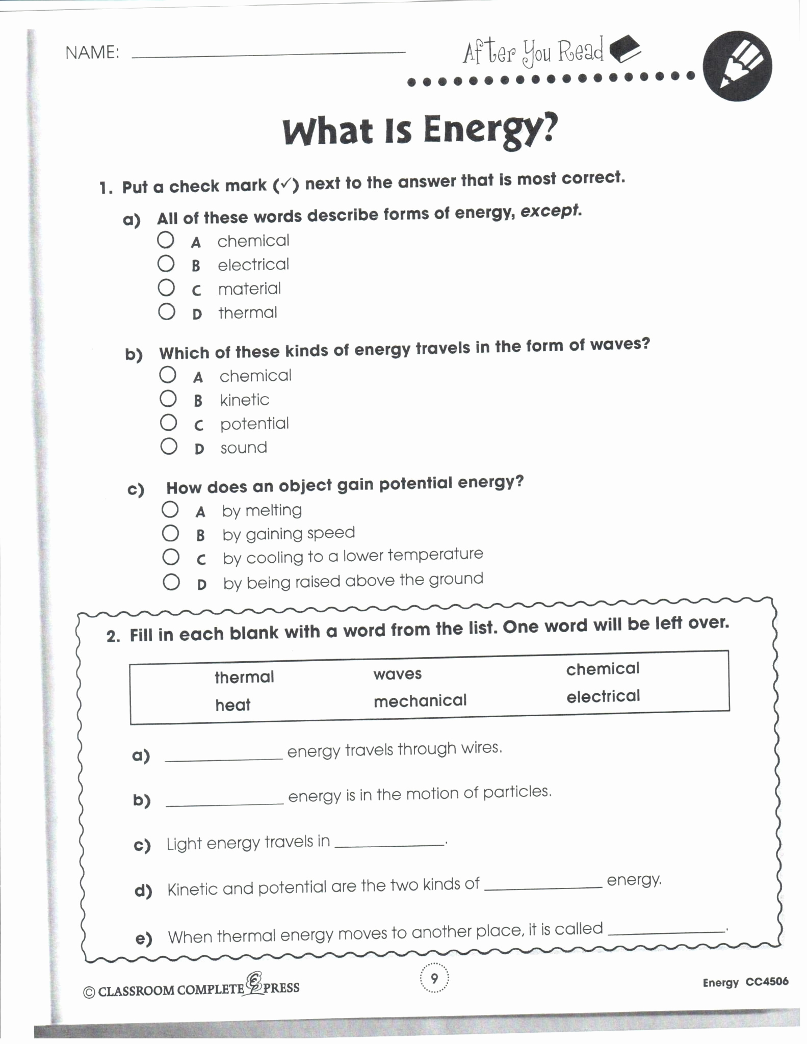 Science Worksheets for 5th Grade Lovely 5th Grade Science Worksheets with Answer Key — Excelguider